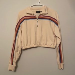 Pacsun cropped crewneck